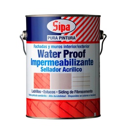 [P252] PINTURA WATERPROOF GALÓN INCOLORO
