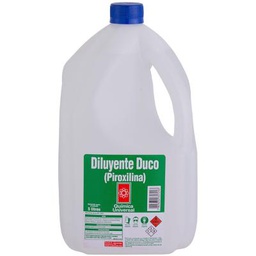 [T40] DILUYENTE DUCO BIDÓN 5LT QUIMICA UNIVERSAL