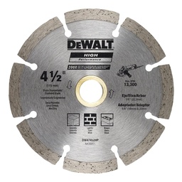 [DD1] DISCO DIAMANTADO SEGMENTADO 4 1/2&quot; DEWALT