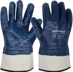 [S210] GUANTES NITRILO AZUL FIERRO