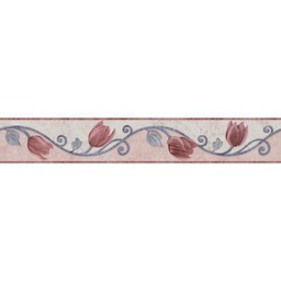 [CEN37] CENEFA FLORINA ROSE 5.7X35CM LISTEL