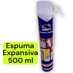 [SK39] ESPUMA EXPANSIVA POLIURETANO 500ML TORO NEGRO
