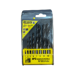 [H166] SET BROCAS DE MADERA KAMASA 8PCS