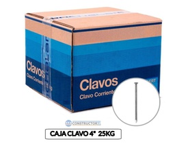 [1653] CAJA CLAVO CORRIENTE 4&quot; 25KG