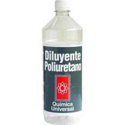 [T101] DILUYENTE POLIURETANO 1LT QUIMICA UNIVERSAL