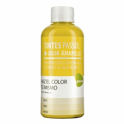 [4902] TINTE AMARILLO PASSOL BOTELLA 250ML