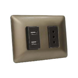 [4948-CAFE] ENCHUFE SIMPLE CONEXION USB CAFE STANFORD