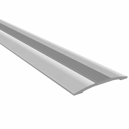 [H451] CUBREJUNTA ALUMINIO COLOR PLATA 1MT