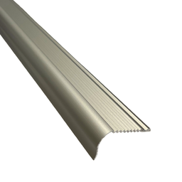 [90028] NARIZ DE GRADA ALUMINIO TITANIO 1MT 50X25MM