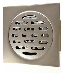 [PIRE10] PILETA ACERO INOX 10x10cm REJILLA REDONDA