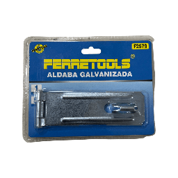 [F2579] PORTACANDADO ALDABA GALV 5.5" F2579