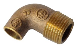 [G290] CODO BRONCE SO - HE 3/8 x 1/2&quot; (G290)