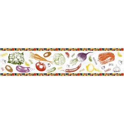 [GIS523] CENEFA MIX HUERTO 8X35CM LISTEL DECORALIA