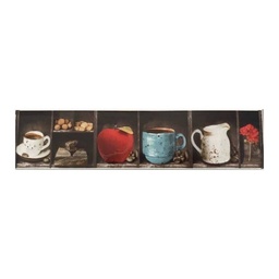 [GIS514] CENEFA COCINA MODERNA 8X35CM LISTEL DECORALIA