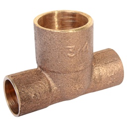 [G332] TEE BRONCE SO-SO-SO 1/2&quot; x 1/2&quot; x 3/4&quot; (G332)