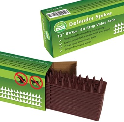 [Y00405] Púas Repelente Palomas Anti Aves Pajaros Ahuyentador Caja 12und