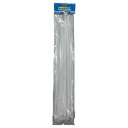 [F2688] AMARRAS PLASTICAS BLANCAS 4.8X450MM (50UND) F2688