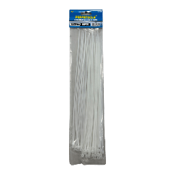 [F2685] AMARRAS PLASTICAS BLANCAS 3.6X300MM (50und) F2685