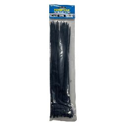 [F2697] AMARRAS PLASTICAS NEGRAS 3.6X300MM (50und) F2697