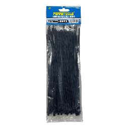 [F2694] AMARRAS PLASTICAS NEGRAS 2.5X200MM (100und) F2694