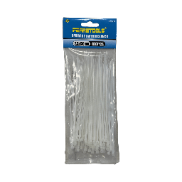 [F2681] AMARRAS PLASTICAS BLANCAS 2.5X150MM (100und) F2681