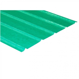 [5130] PLANCHA FIBRA DE VIDRIO 5V 2.5MT VERDE