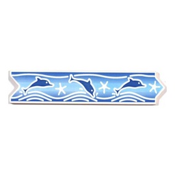[GLD6510] CENEFA EUROPA / PISCIS 5.5X26CM LISTEL DECORALIA