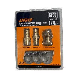 [JA18752] JUEGO ACCESORIOS COMPRESORES 6PCS JAQUE JA18752