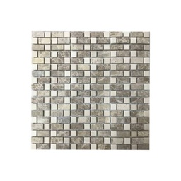[90321] MALLA MOSAICO PIEDRA BICOLOR 30X30CM DECORALIA