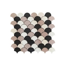 [90322] MALLA MOSAICO PORCELANATO SOUL FRAPPE 30X30CM DECORALIA