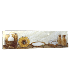 [90338] CENEFA GIRASOL 8X30CM LISTEL DECORALIA