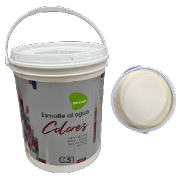 [90145] ESMALTE AL AGUA CREMA GALON PASSOL