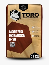 [TO33] Hormigon H20 Concreto Preparado 25KG Toro